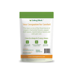Détail des capsules CALMING BLENDS sur fond blanc
