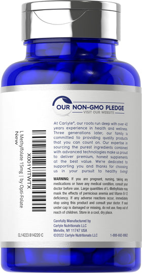 Détail des capsules Carlyle L Methylfolate