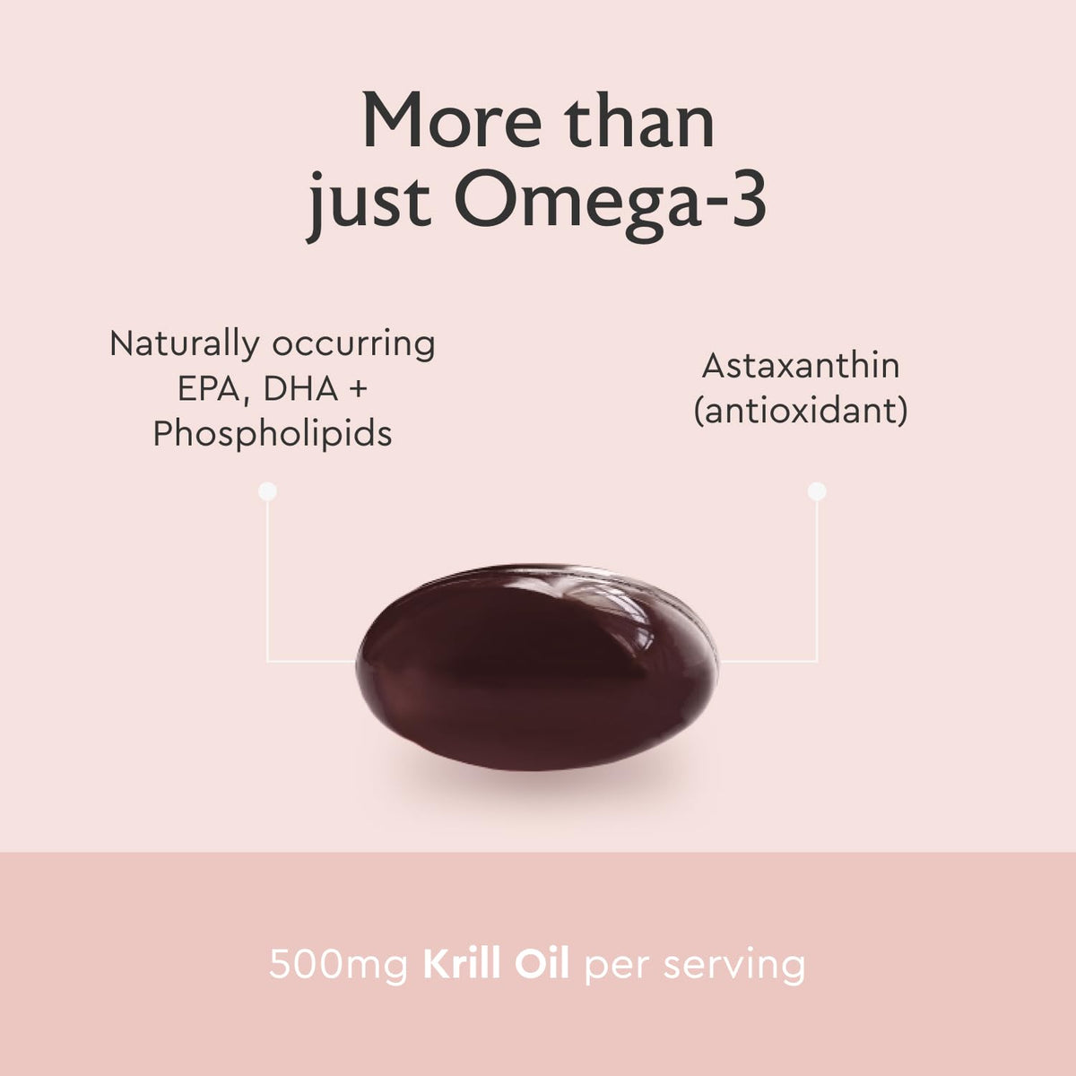 Détail des capsules d'huile de krill Alaya Naturals
