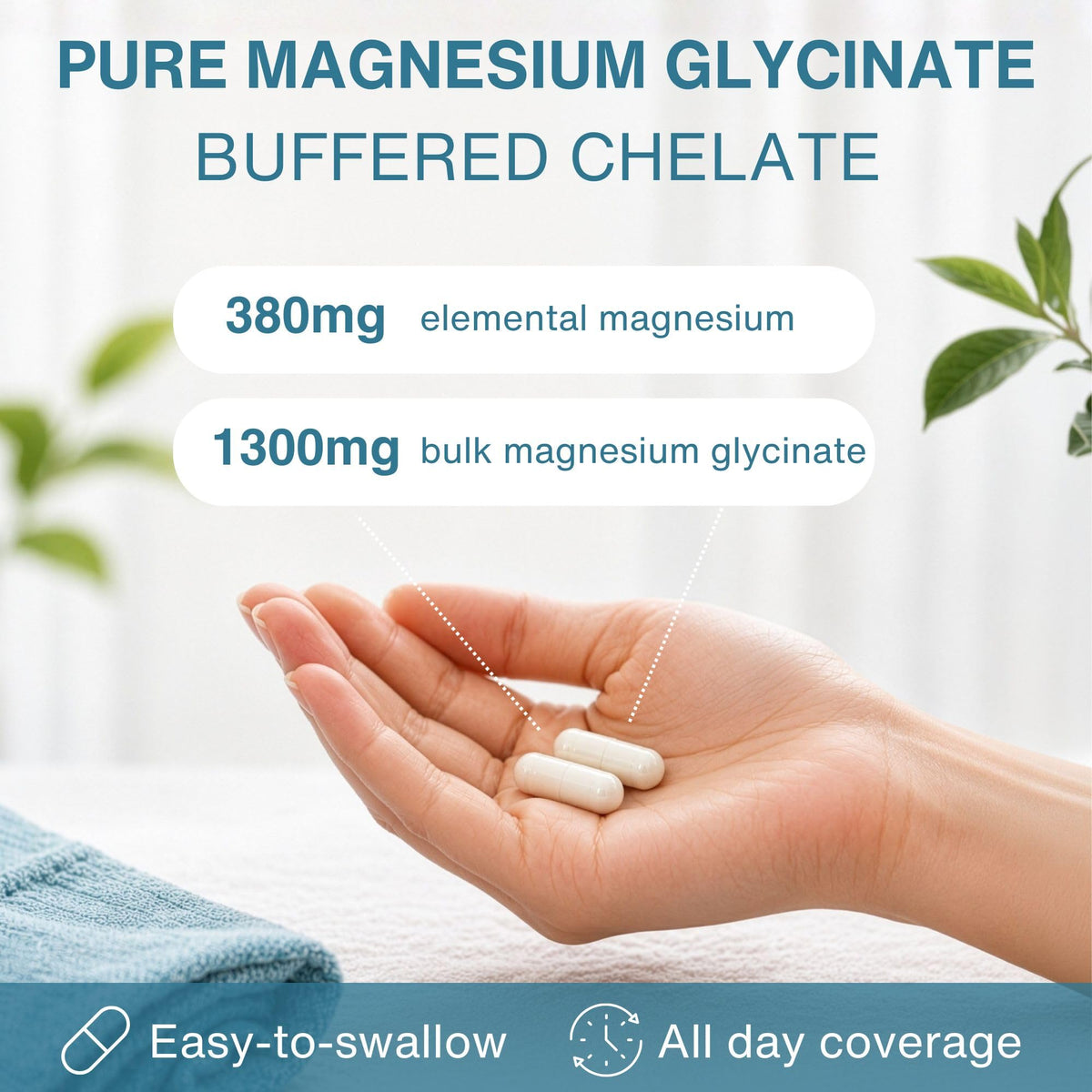Détail des capsules d'Igennus Magnésium Glycinate 380mg