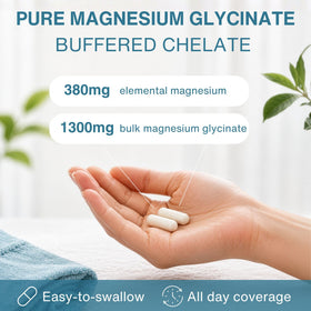 Détail des capsules d'Igennus Magnésium Glycinate 380mg