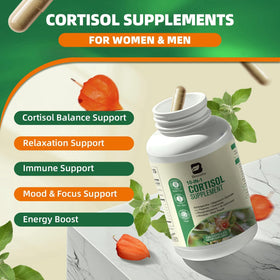 Détail des capsules de B BEWORTHS Cortisol