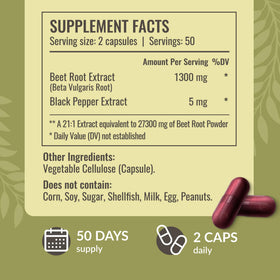 Détail des Capsules de Betterave HERBAMAMA sur une table