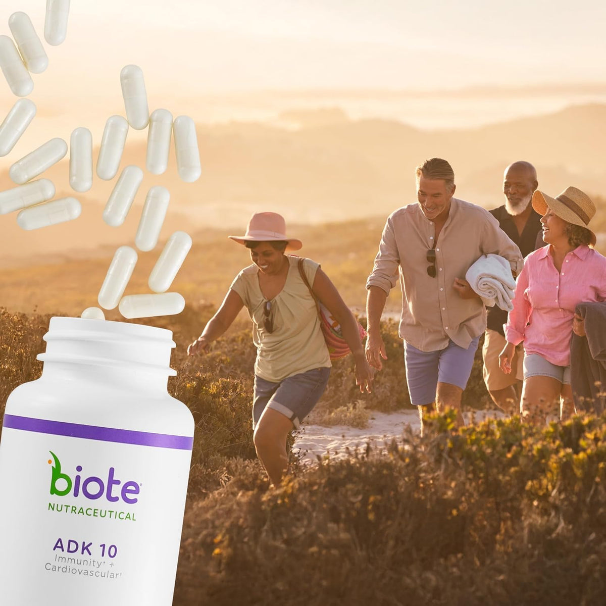 Détail des capsules de Biote ADK 10