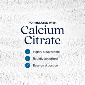 Détail des capsules de Calcium Citrate 1000mg Purely Holistic