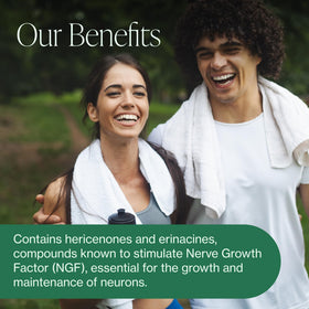 Détail des capsules de champignons Pure Micronutrients, couleur et taille
