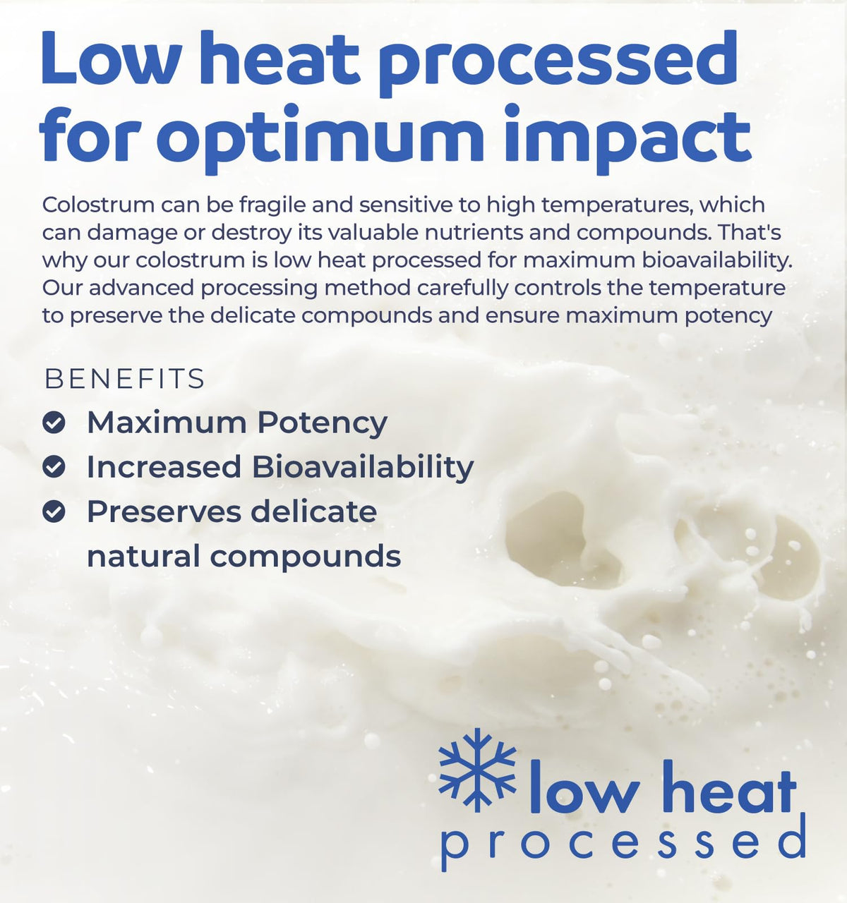 Détail des capsules de colostrum bovin Healths Harmony