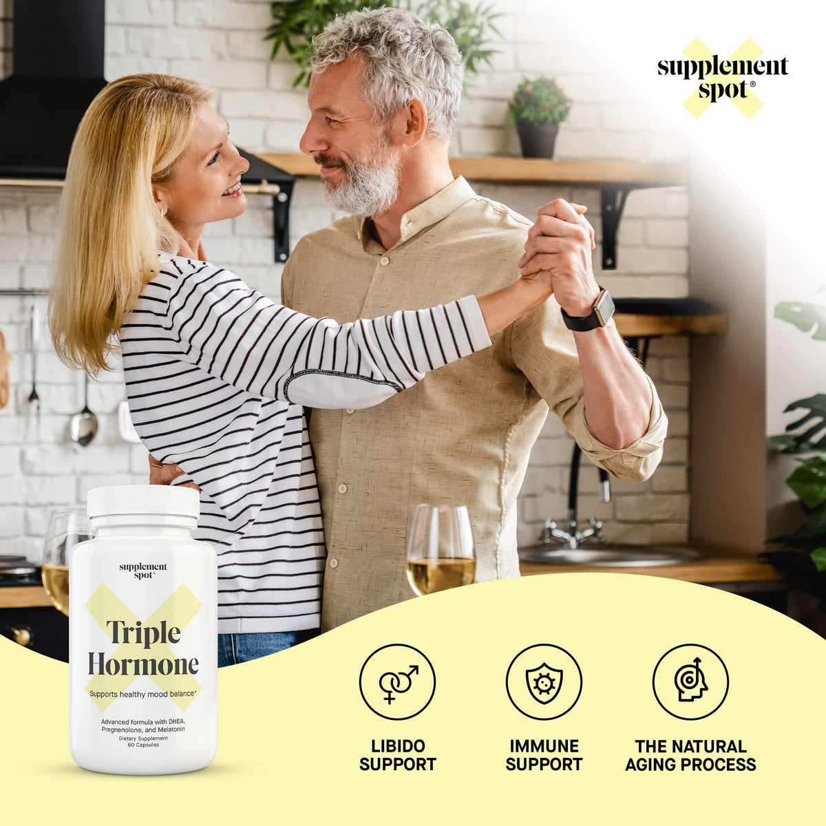 Détail des capsules de Complément Alimentaire Équilibre de l'Humeur