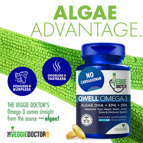 Détail des capsules de Complément Alimentaire Omega 3 Végétal