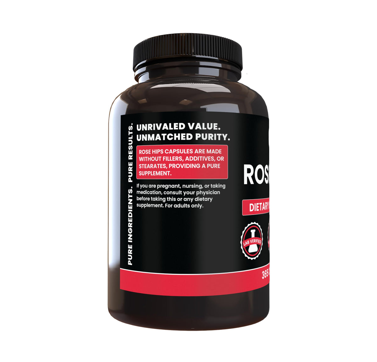 Détail des Capsules de Cynorrhodon PURE ORIGINAL INGREDIENTS