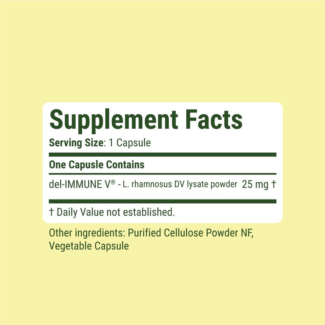 Détail des capsules de Del-daily wellness V Daily