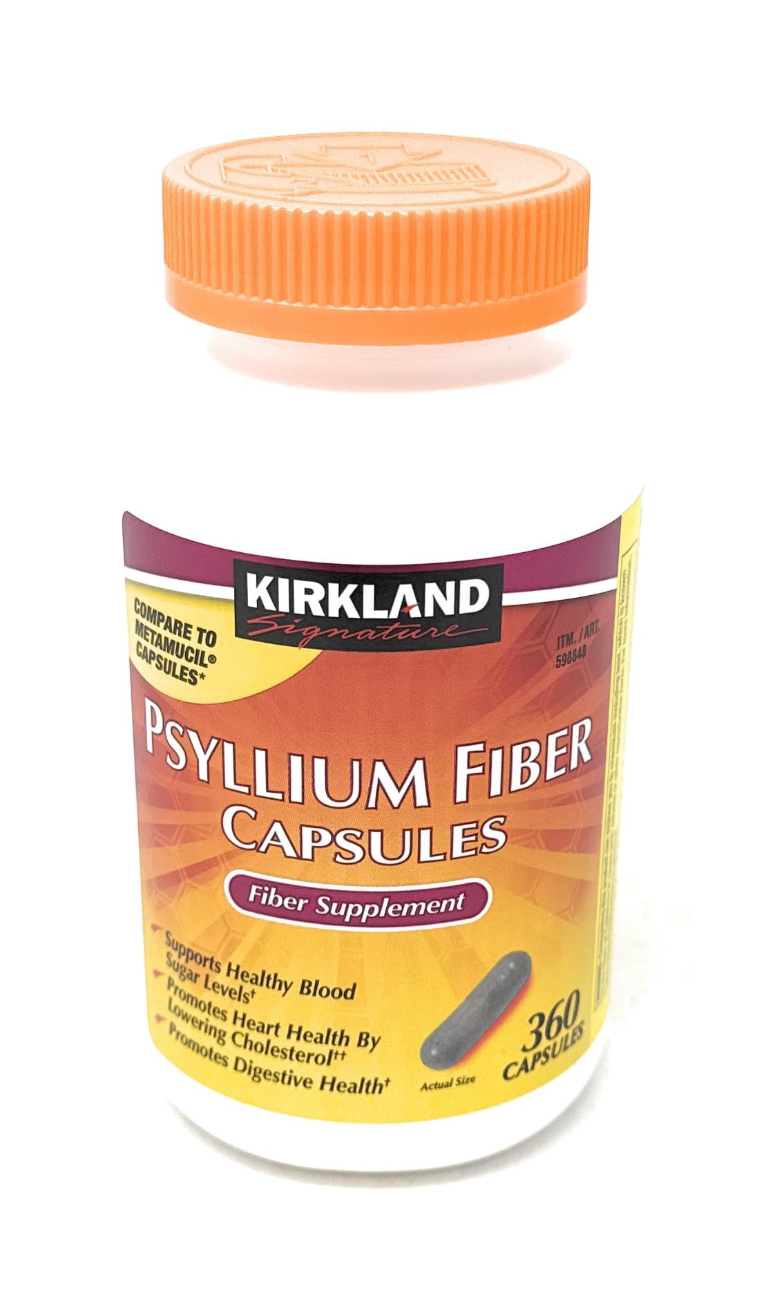 Détail des Capsules de Fibres KIRKLAND