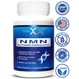 Détail des capsules de Genex Formulas NMN 250 mg