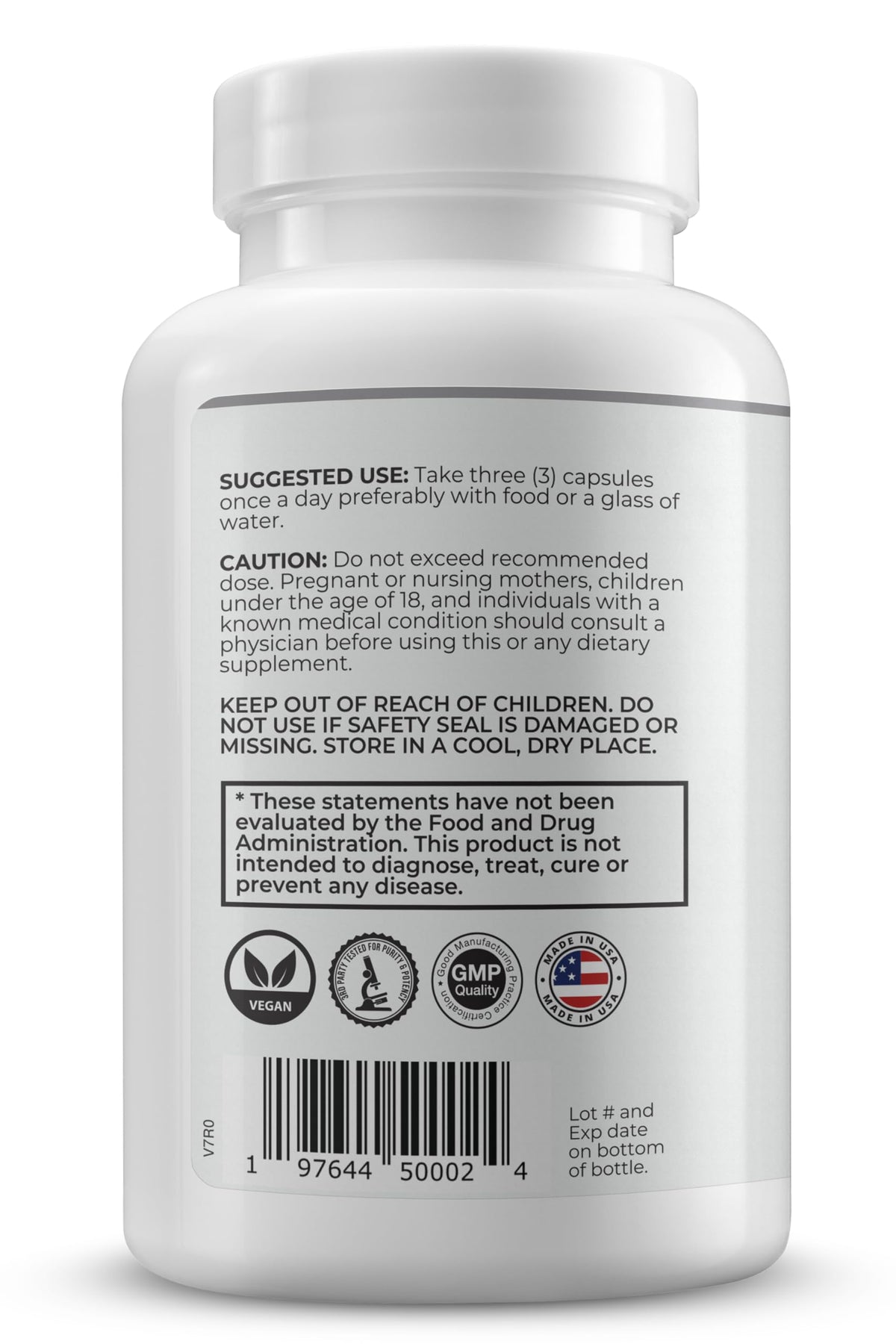 Détail des capsules de Glicinate de Magnésium Socotra Health