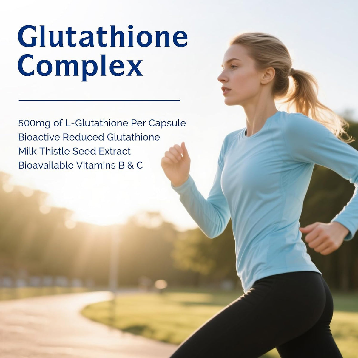 Détail des capsules de Glutathion 500mg Innate Vitality