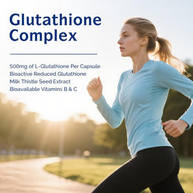 Détail des capsules de Glutathion 500mg Innate Vitality