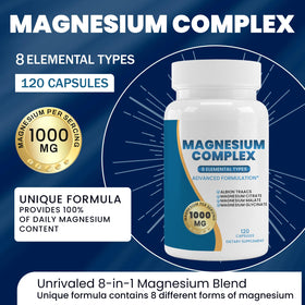 Détail des capsules de magnésium dans un pot transparent