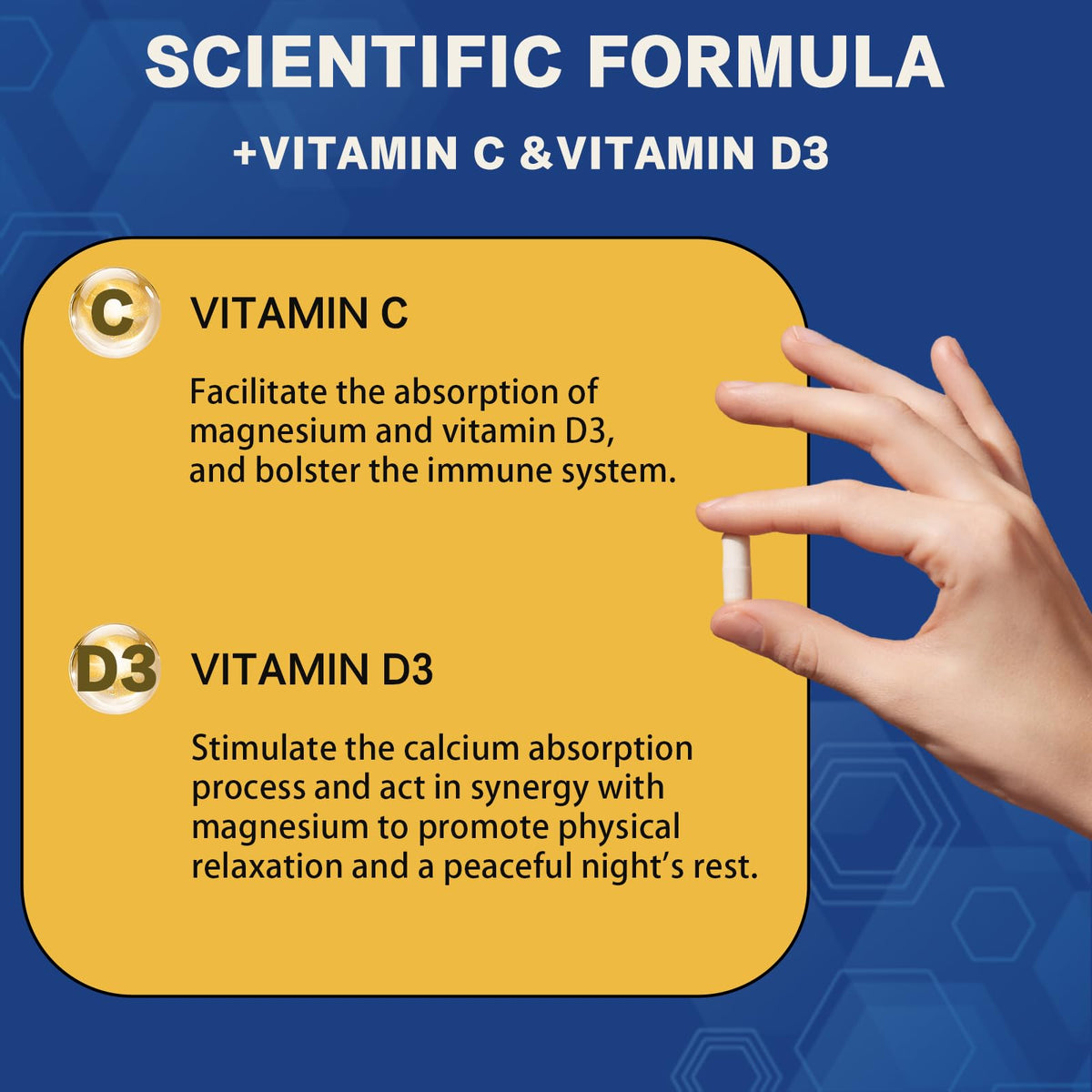 Détail des capsules de Magnésium L-Thréonate WHBAYSYH