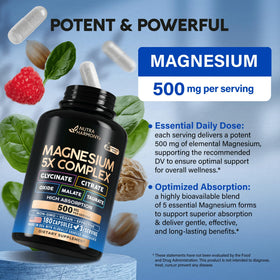 Détail des capsules de magnésium NUTRAHARMONY