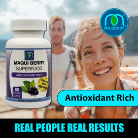 Détail des capsules de Maqui Berry MOJObody