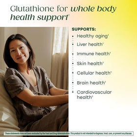 Détail des capsules de MegaFood Liposomal Glutathione