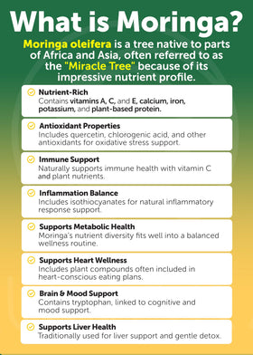 Détail des capsules de moringa Lunakai sur fond clair