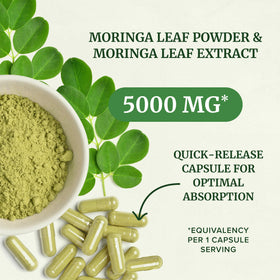 Détail des capsules de Moringa Nobi Nutrition