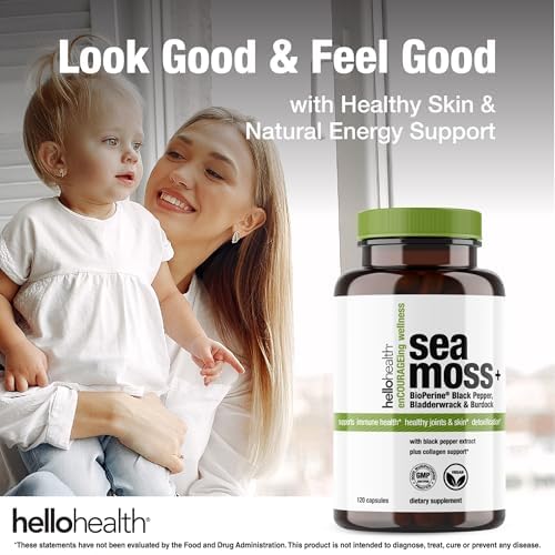 Détail des capsules de Mousse de Mer HELLO HEALTH