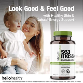 Détail des capsules de Mousse de Mer HELLO HEALTH
