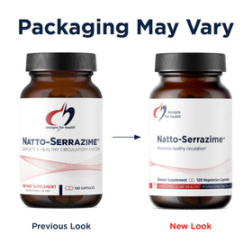 Détail des capsules de Nattokinase et Serrapeptidase
