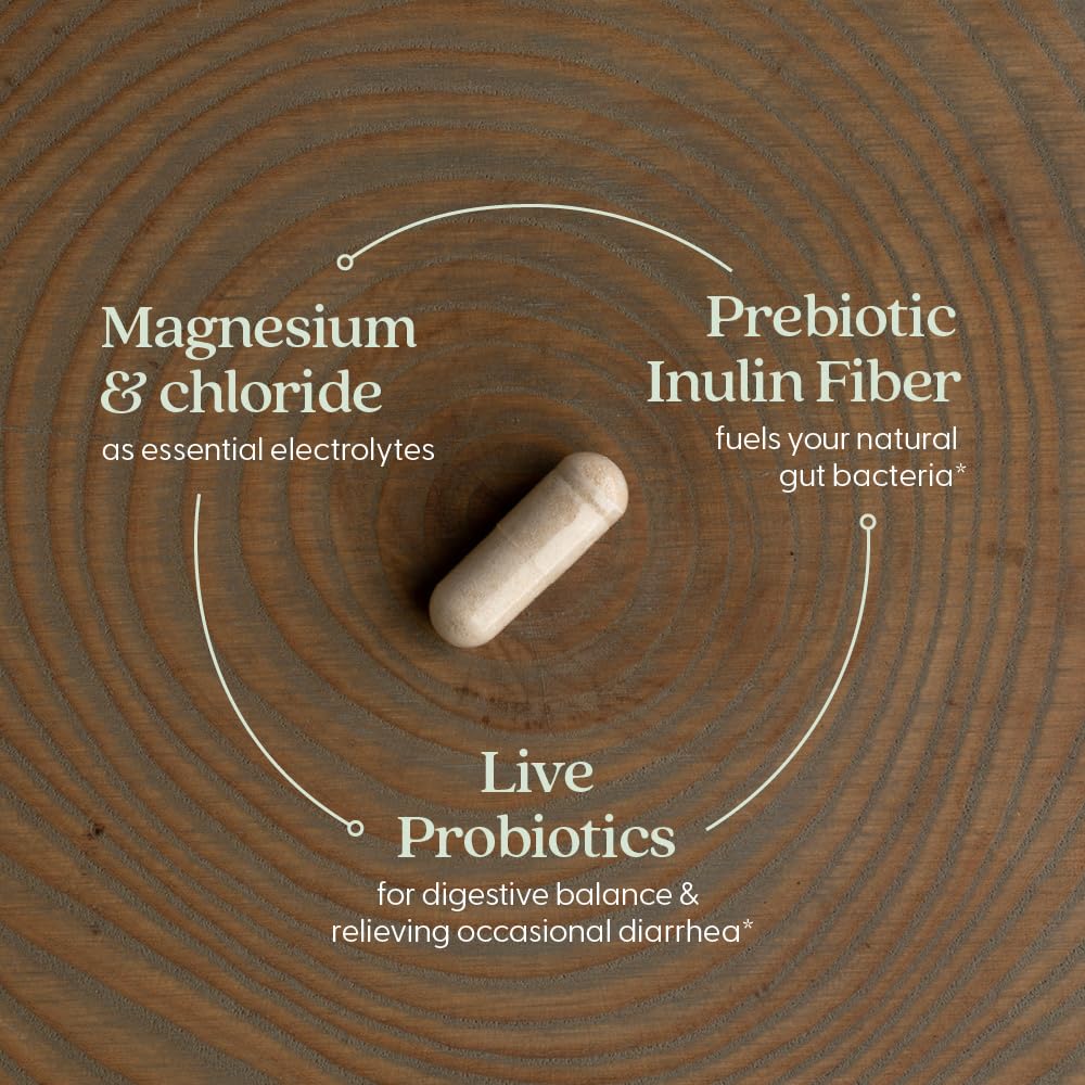 Détail des capsules de New Chapter Probiotique Flora Fortify