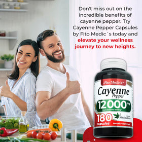 Détail des capsules de poivre de cayenne FITO MEDIC'S