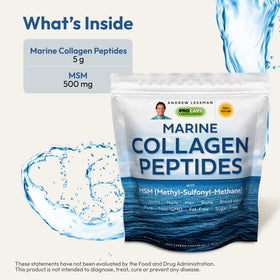 Détail des capsules de ProCaps Collagène Marin avec MSM