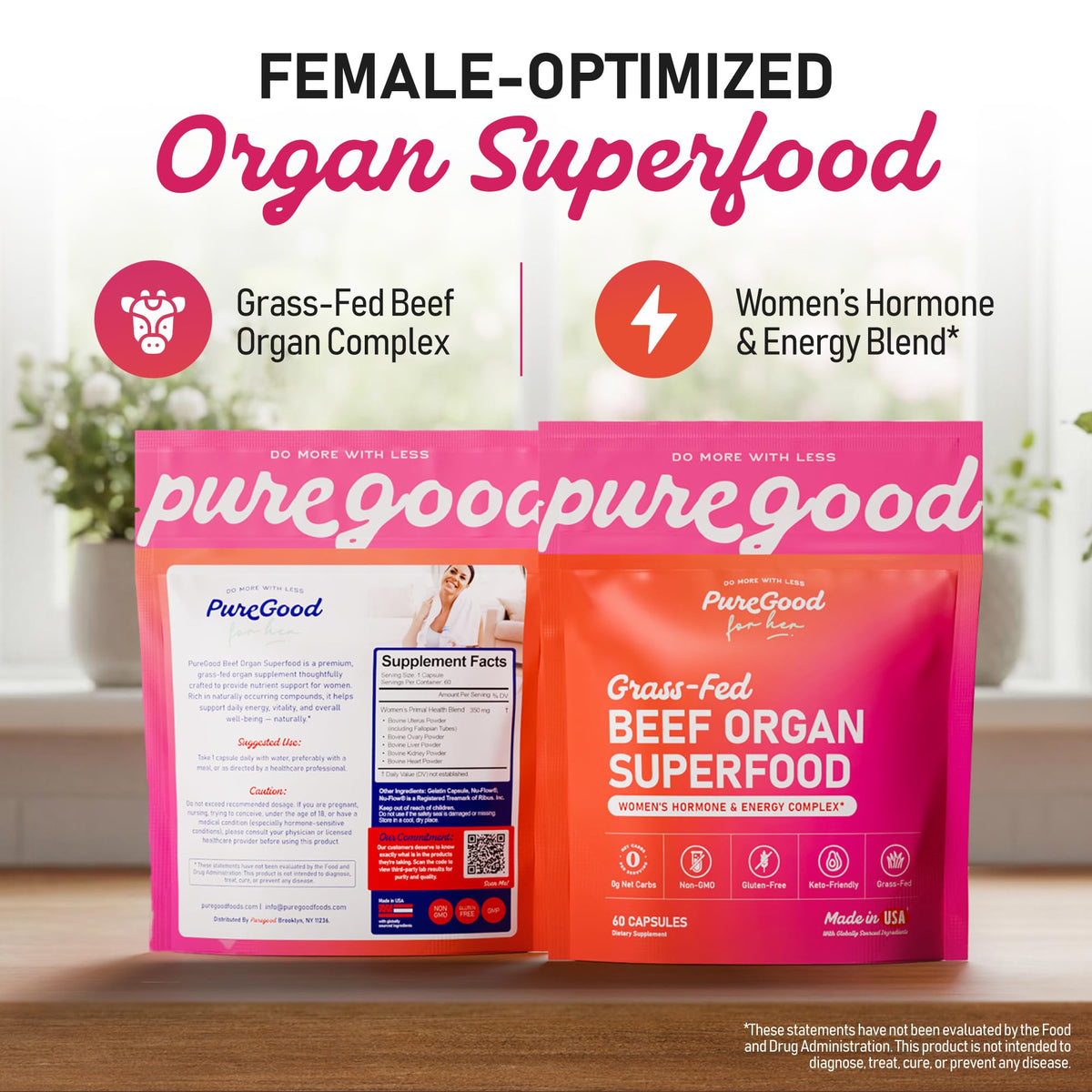 Détail des capsules de PureGood Complément Alimentaire