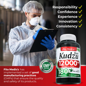 Détail des capsules de racine de kudzu FITO MEDIC'S