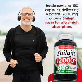 Détail des capsules de shilajit FITO MEDIC'S