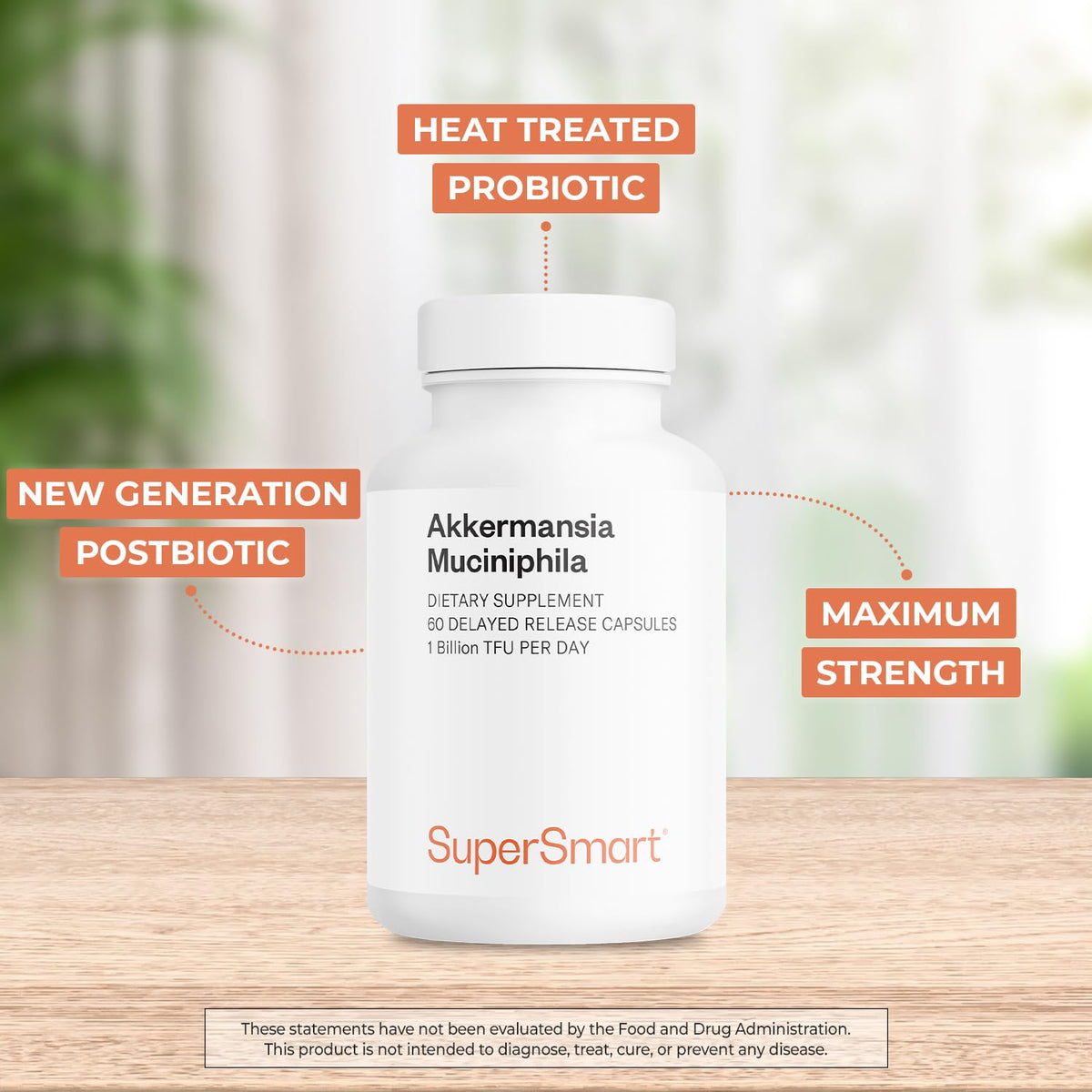 Détail des capsules de Supersmart Akkermansia Muciniphila