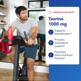 Détail des capsules de Taurine 1 000 mg Pure Encapsulations