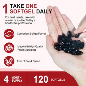 Détail des capsules de Tiuedu Astaxanthin