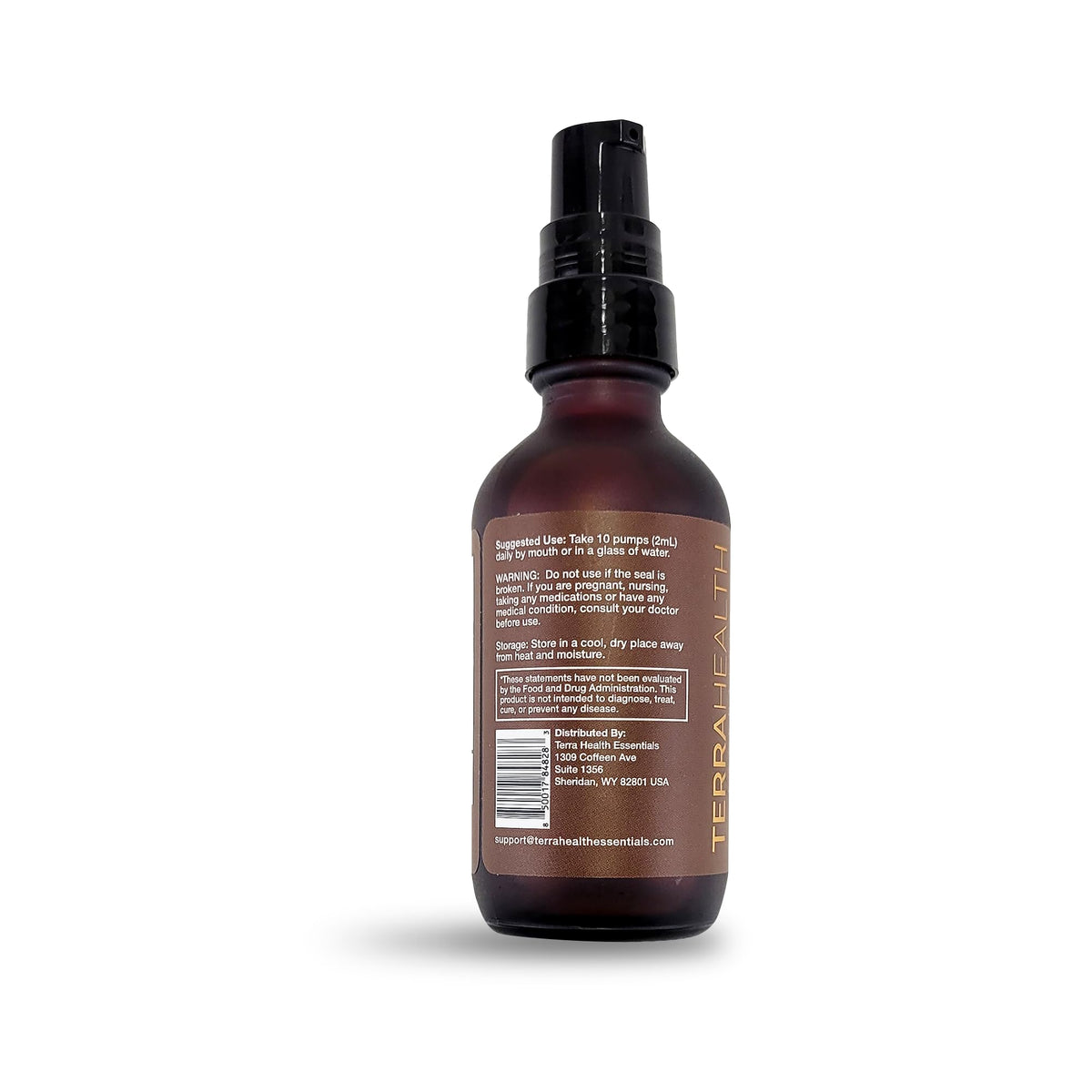 Détail des capsules de vitamine B12 liposomale Terra Health Essentials
