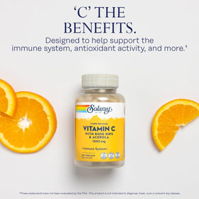 Détail des capsules de Vitamine C 1000mg SOLARAY