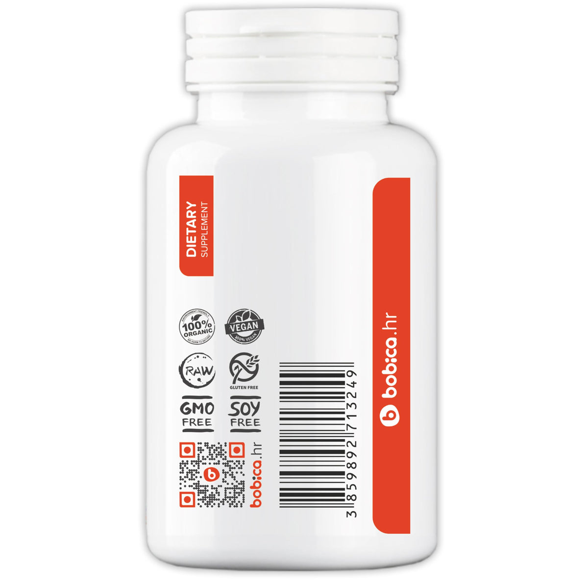 Détail des capsules de vitamine C b, couleur et texture