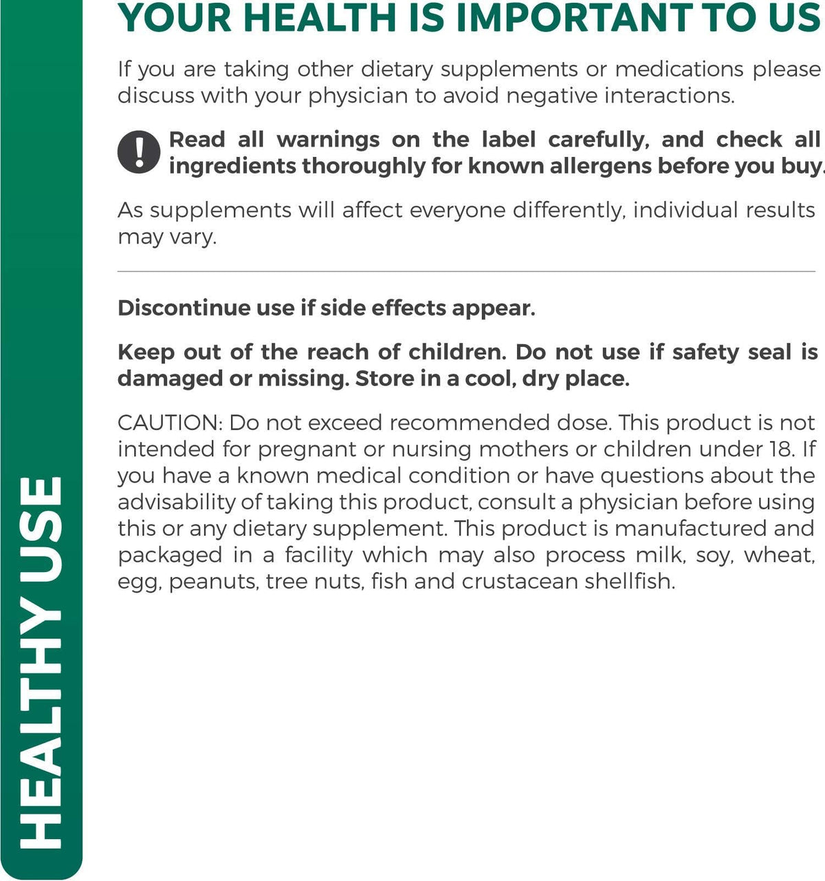 Détail des capsules de Vitamine C Healths Harmony