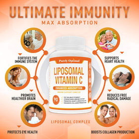 Détail des capsules de Vitamine C Liposomal Purely Optimal