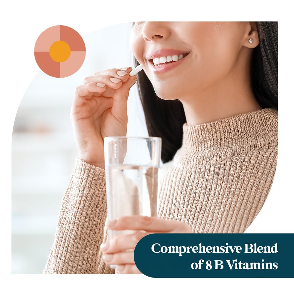 Détail des capsules de vitamines B Pattern Wellness