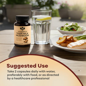 Détail des capsules de Vitamyco Champignon Lait Tigre