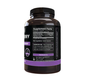 Détail des capsules de Vitex Berry, montrant la taille et la forme