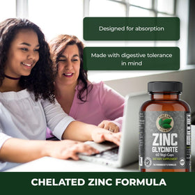 Détail des capsules de Zinc Glycinate Pure Lab Vitamins