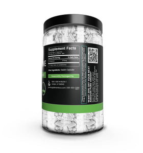 Détail des capsules L-Glutamine PURE ORIGINAL INGREDIENTS