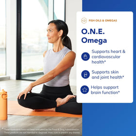 Détail des capsules molles O.N.E. Omega de Pure Encapsulations